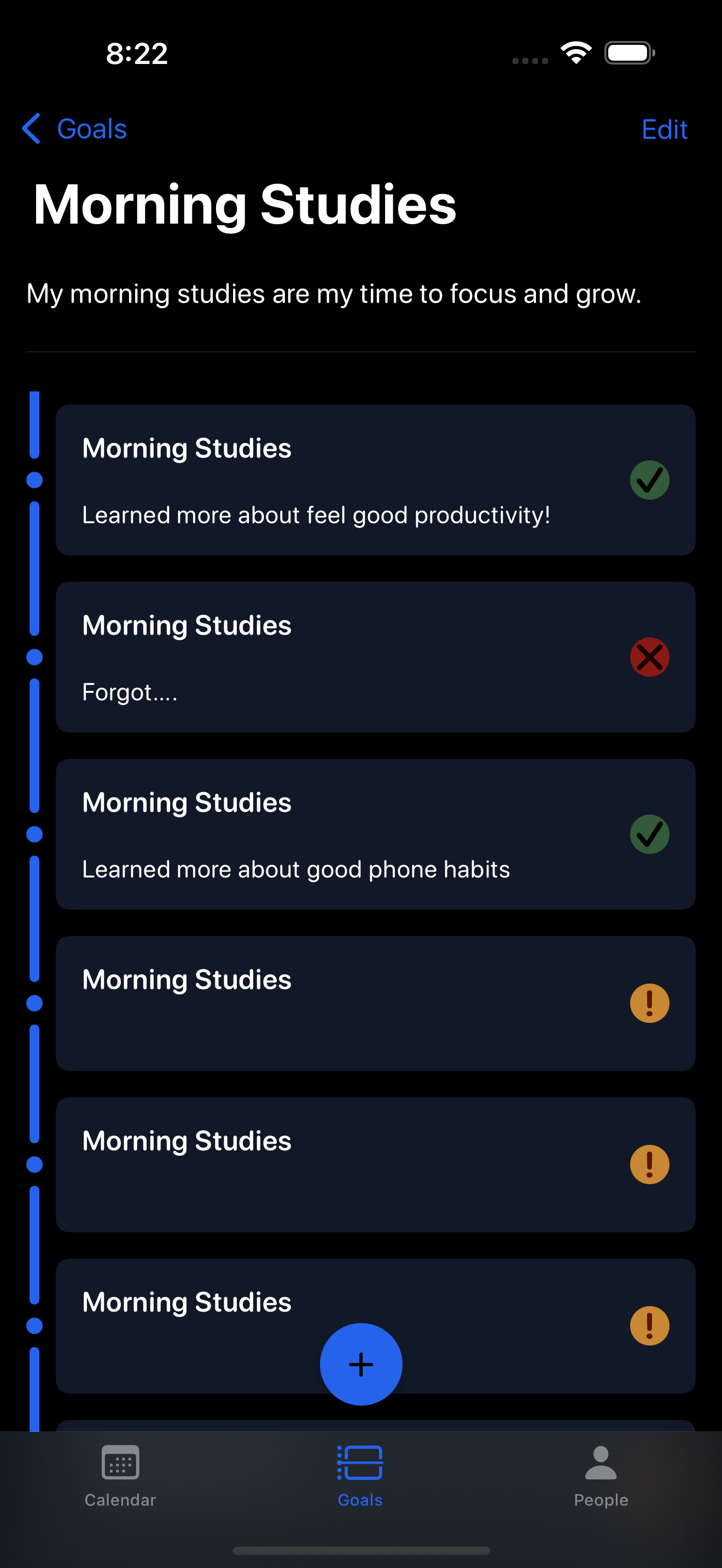 Strive App Screenshot 2